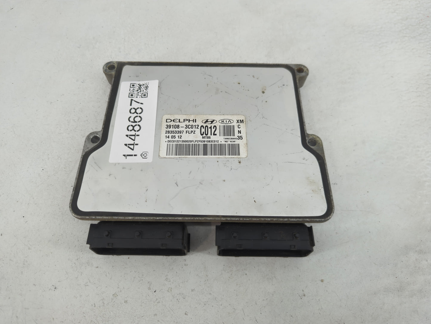 2011-2013 Kia Sorento PCM Engine Control Computer ECU ECM PCU OEM P/N:39108-3C012 28353397 Fits Fits 2011 2012 2013 OEM Used