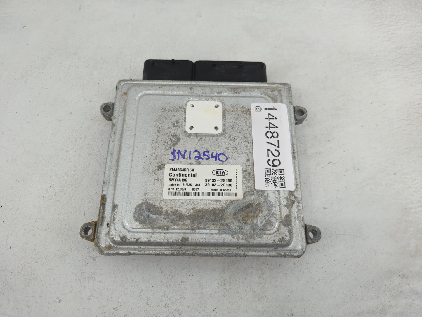 2011-2013 Kia Sorento PCM Engine Control Computer ECU ECM PCU OEM P/N:39133-2G130 39103-2G130, 5WY4A19C Fits Fits 2011 2012 