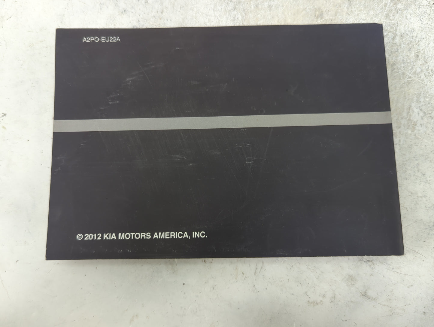 2013 Kia Sorento Owners Manual Book Guide P/N:A2P0-EU22A OEM Used Auto Parts - Oemusedautoparts1.com