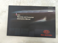 2013 Kia Sorento Owners Manual Book Guide P/N:A2P0-EU22A OEM Used Auto Parts - Oemusedautoparts1.com