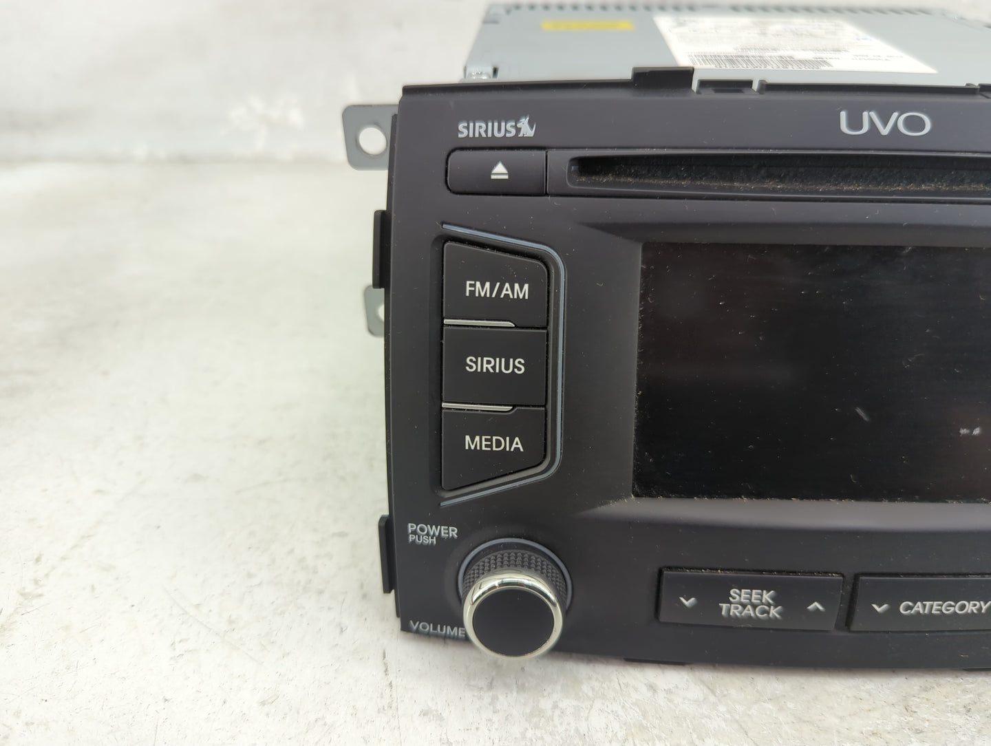 2012-2013 Kia Sorento Radio AM FM Cd Player Receiver Replacement P/N:961601U300CA 96160-1U300CA, BA010-XMA Fits Fits 2012 20