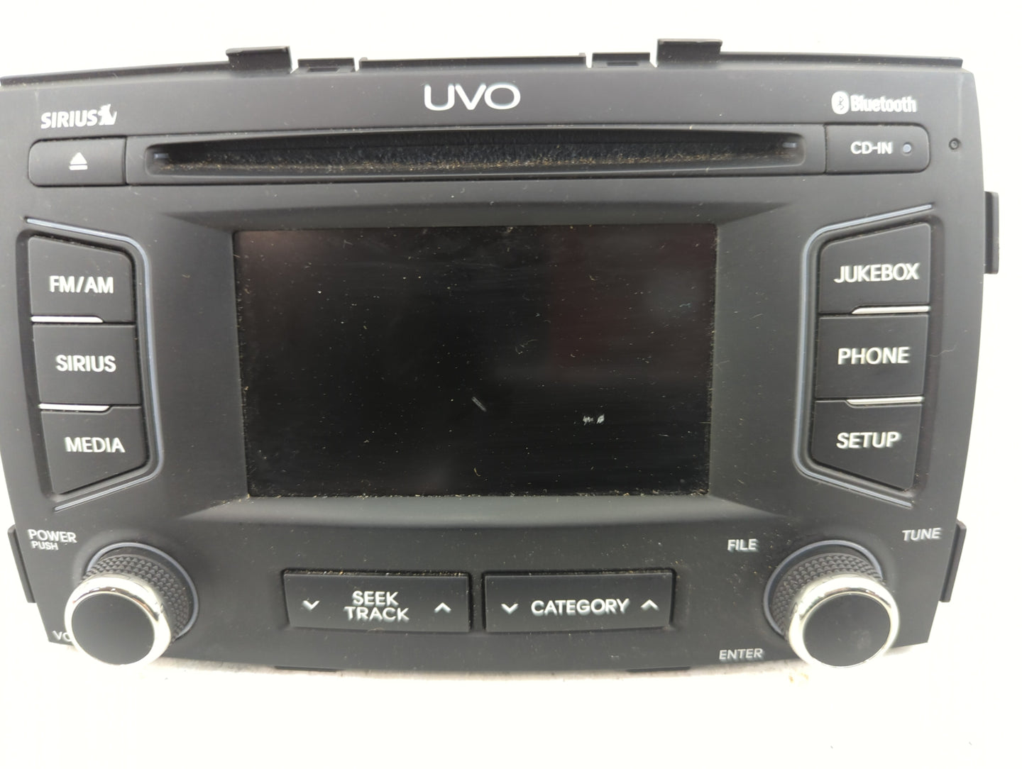 2012-2013 Kia Sorento Radio AM FM Cd Player Receiver Replacement P/N:961601U300CA 96160-1U300CA, BA010-XMA Fits Fits 2012 20