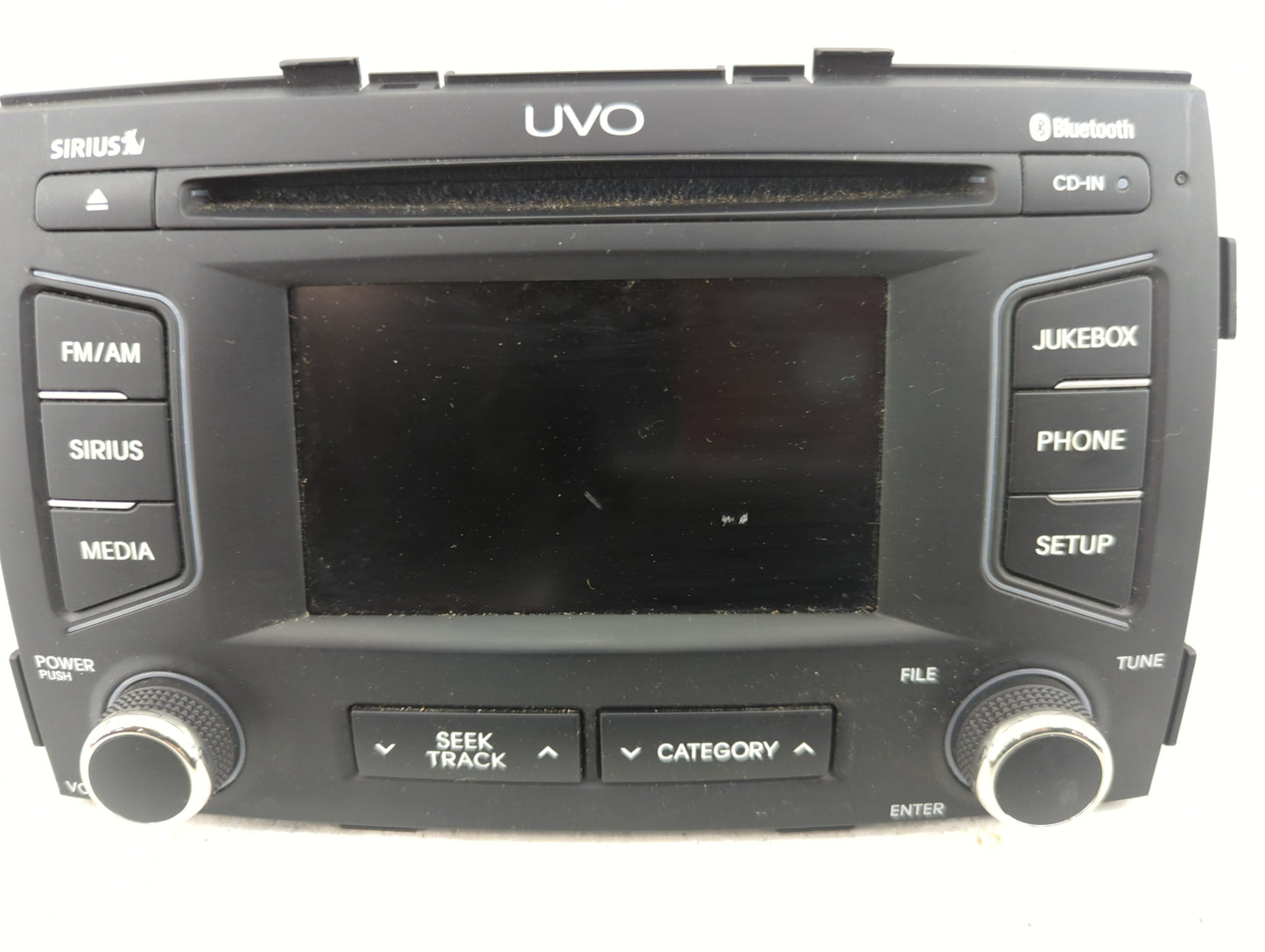2012-2013 Kia Sorento Radio AM FM Cd Player Receiver Replacement P/N:961601U300CA 96160-1U300CA, BA010-XMA Fits Fits 2012 20