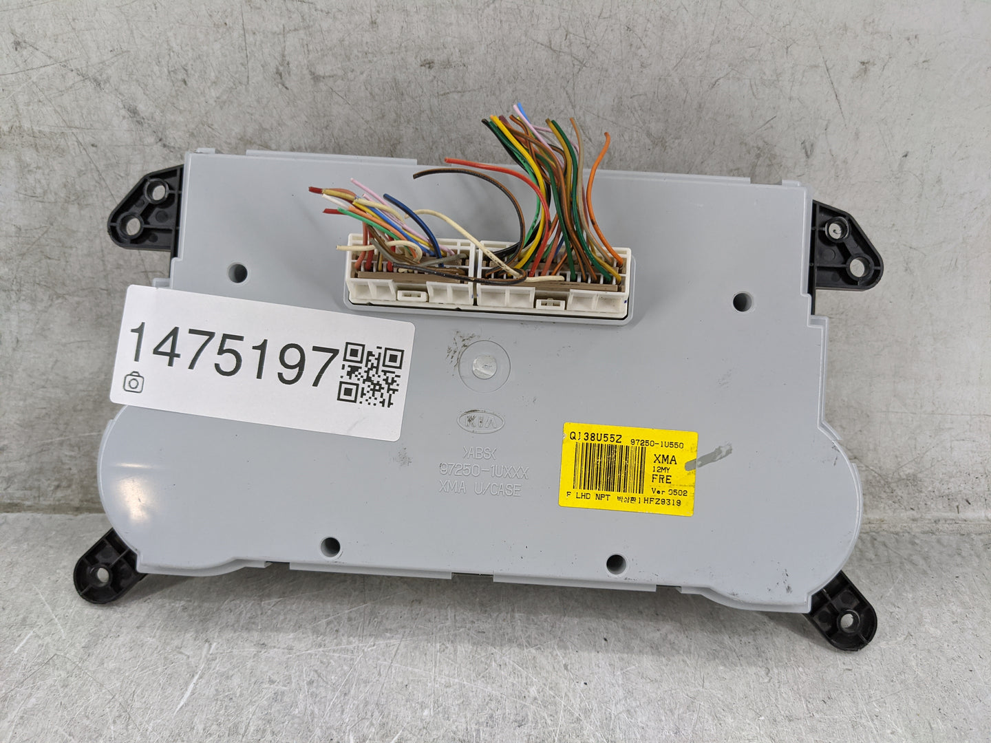 2012-2013 Kia Sorento Climate Control Module Temperature AC/Heater Replacement P/N:97250-1U550 C7250-1UXXX Fits Fits 2012 20