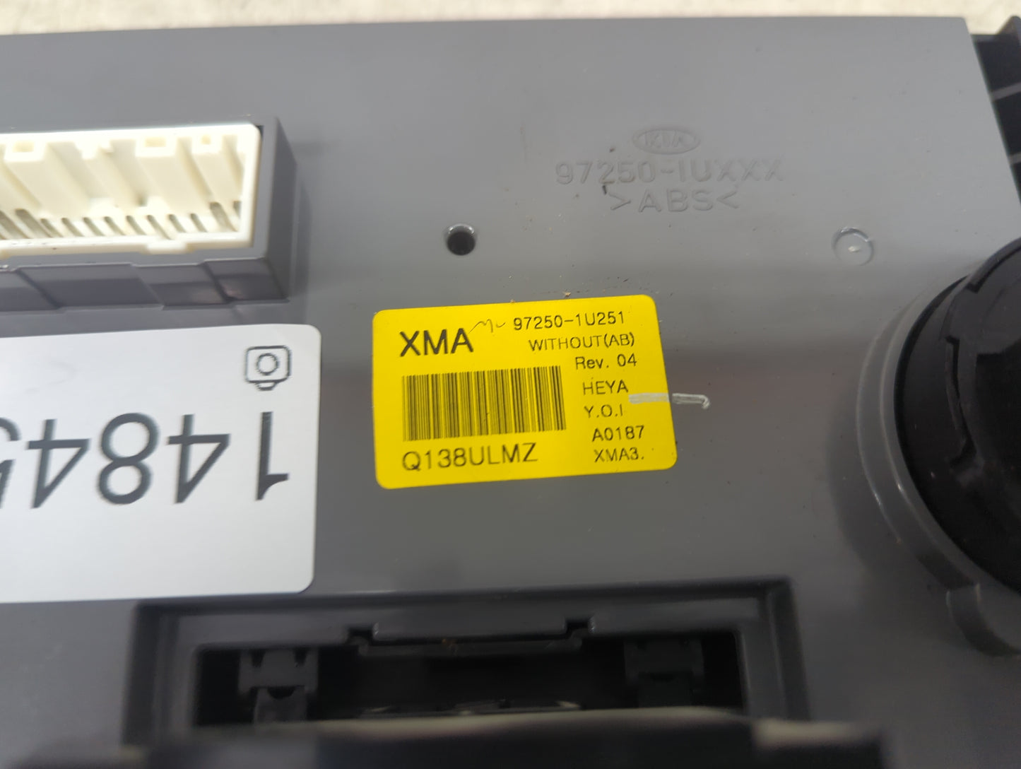 2012-2013 Kia Sorento Climate Control Module Temperature AC/Heater Replacement P/N:97250-1U251 97250-1UXXX Fits Fits 2012 20