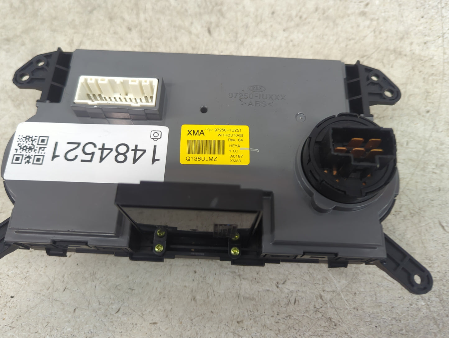 2012-2013 Kia Sorento Climate Control Module Temperature AC/Heater Replacement P/N:97250-1U251 97250-1UXXX Fits Fits 2012 20