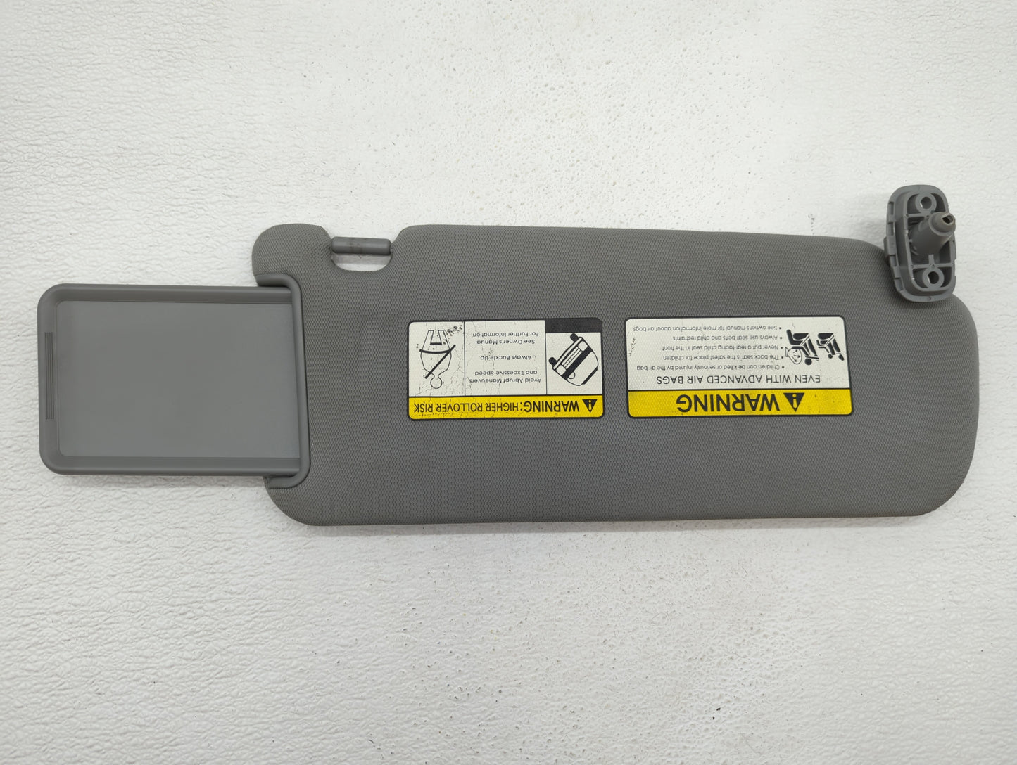 2011-2015 Kia Sorento Sun Visor Shade Replacement Driver Left Mirror Fits Fits 2011 2012 2013 2014 2015 OEM Used Auto Parts 