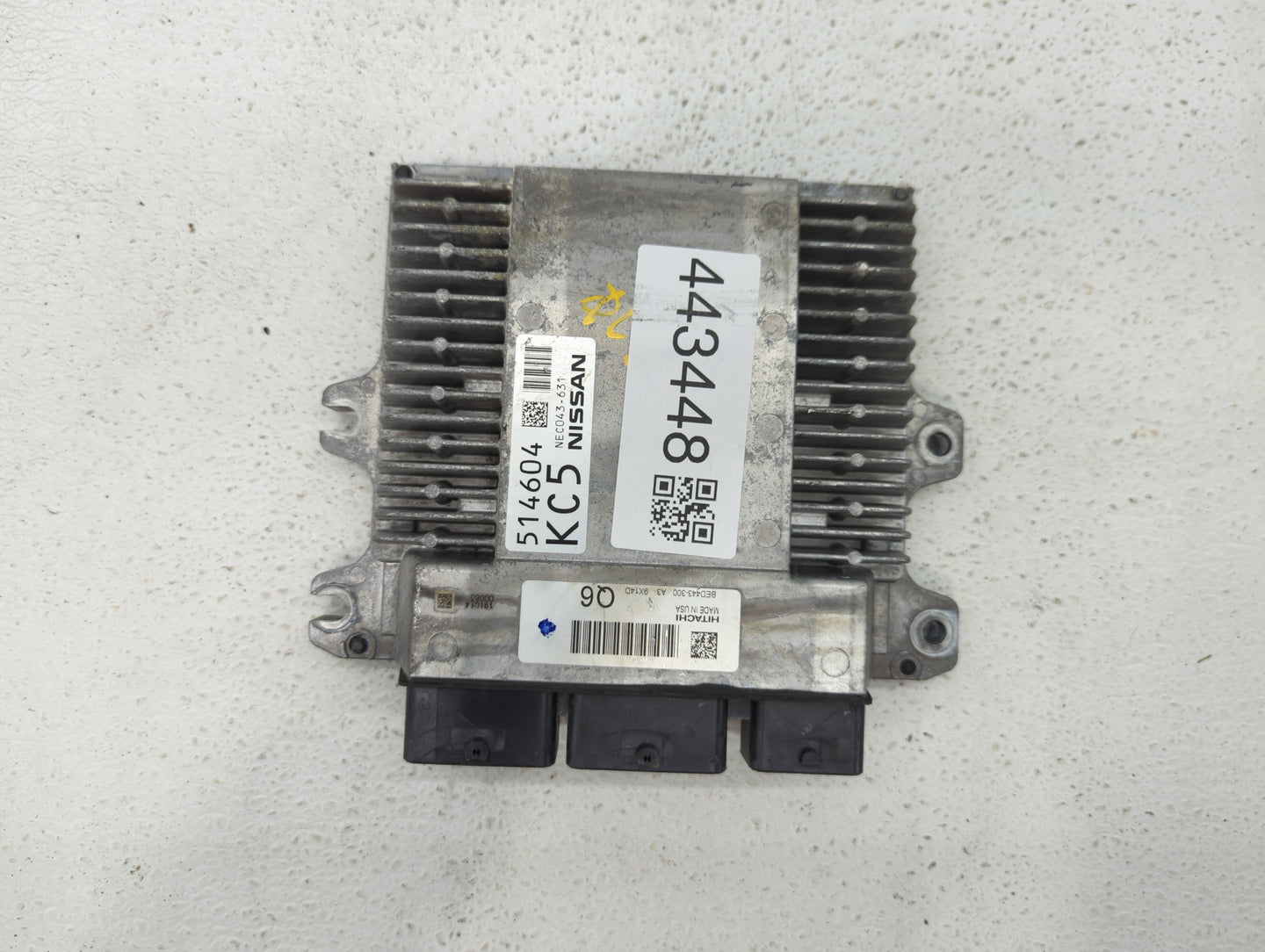 2012-2013 Kia Sorento PCM Engine Control Computer ECU ECM PCU OEM P/N:NEC043-631 Fits Fits 2012 2013 OEM Used Auto Parts - O