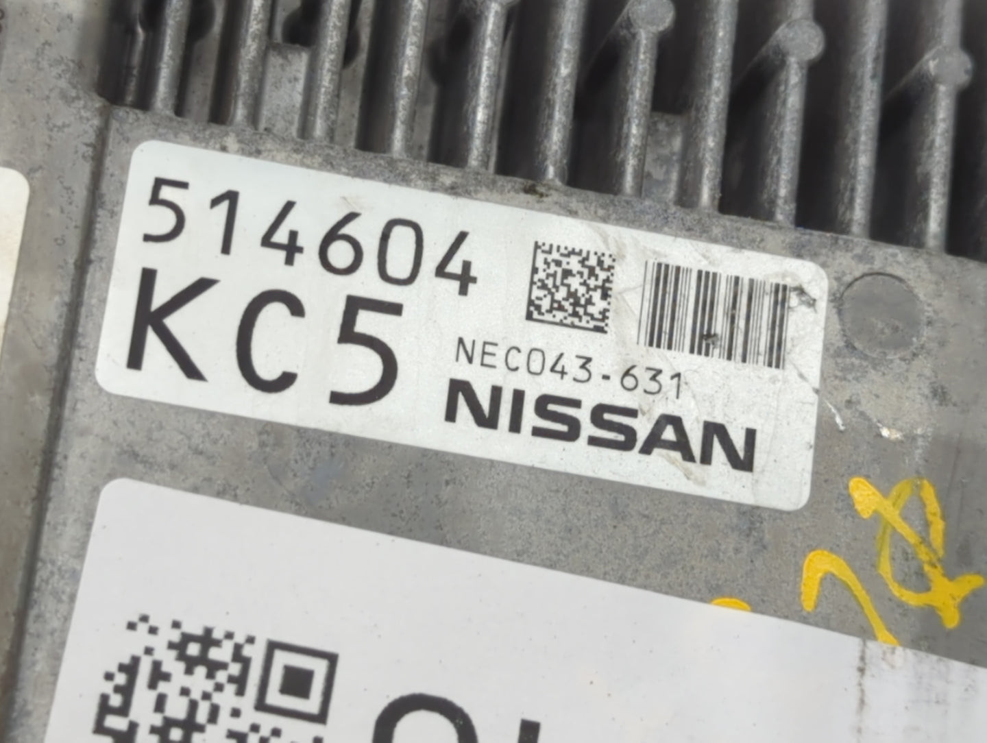 2012-2013 Kia Sorento PCM Engine Control Computer ECU ECM PCU OEM P/N:NEC043-631 Fits Fits 2012 2013 OEM Used Auto Parts - O