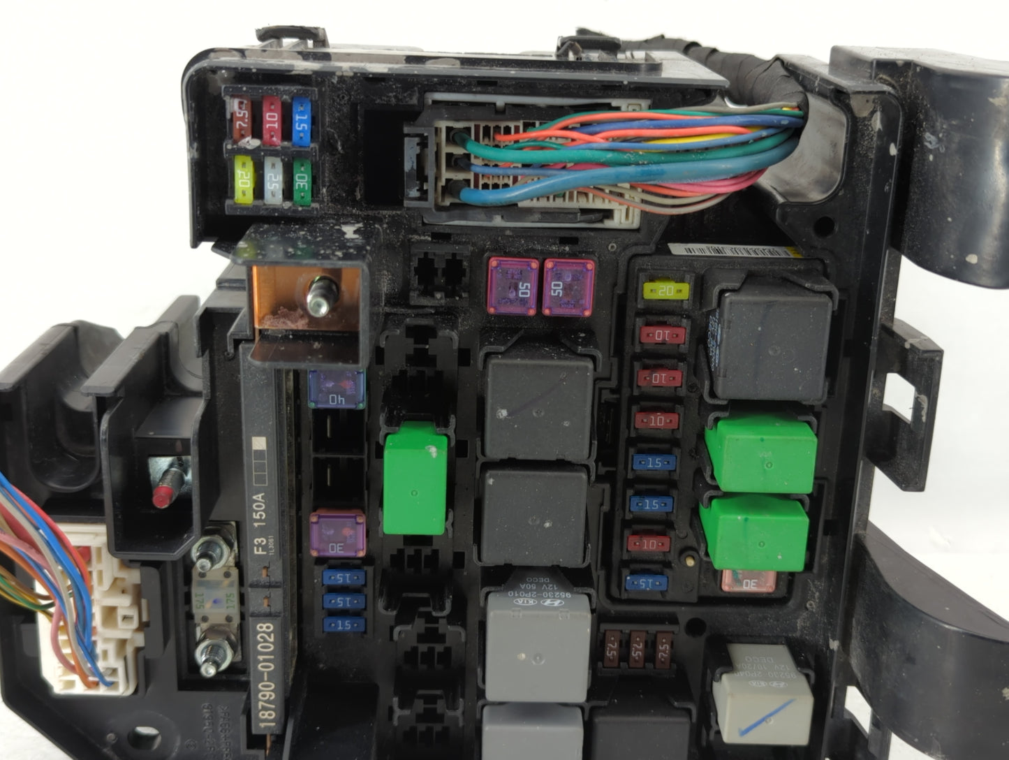 2011-2013 Kia Sorento Fusebox Fuse Box Panel Relay Module P/N:91941-2P020 Fits Fits 2011 2012 2013 OEM Used Auto Parts - Oem