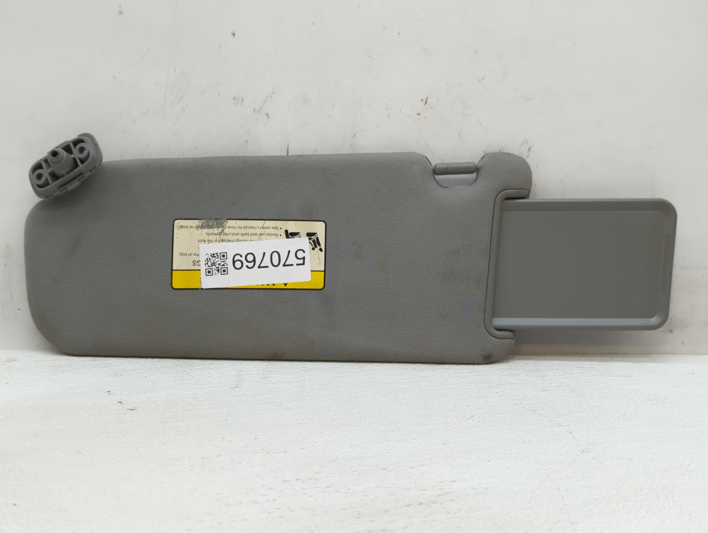 2011-2015 Kia Sorento Sun Visor Shade Replacement Driver Left Mirror Fits Fits 2011 2012 2013 2014 2015 OEM Used Auto Parts 