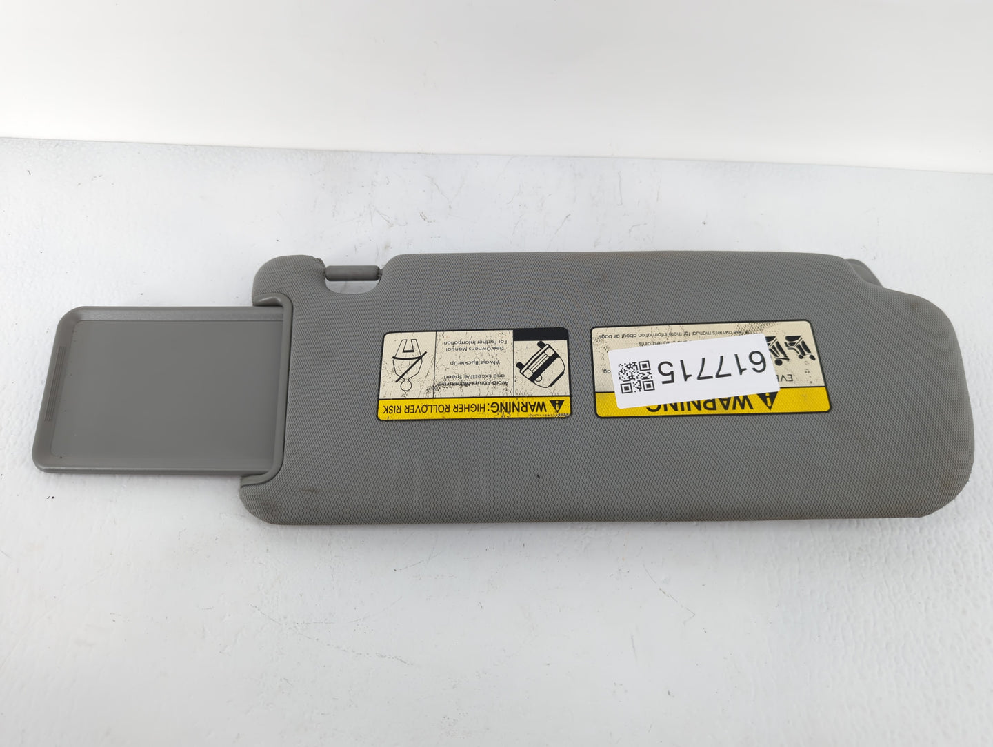 2011-2015 Kia Sorento Sun Visor Shade Replacement Driver Left Mirror Fits Fits 2011 2012 2013 2014 2015 OEM Used Auto Parts 