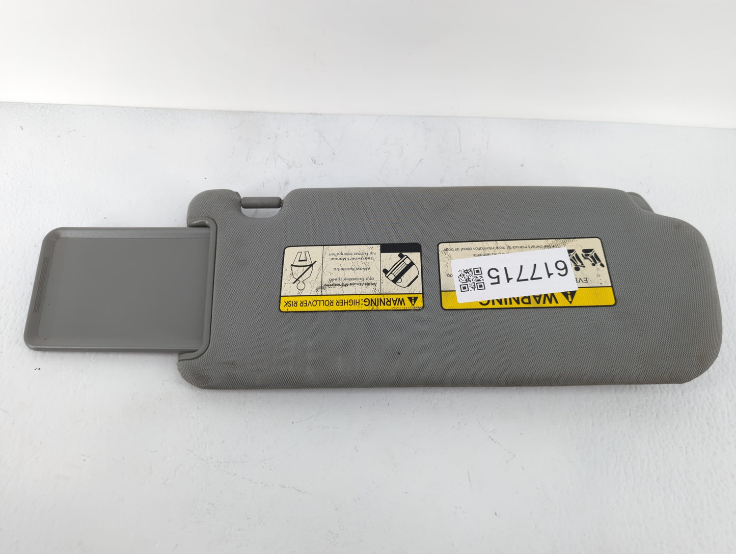 2011-2015 Kia Sorento Sun Visor Shade Replacement Driver Left Mirror Fits Fits 2011 2012 2013 2014 2015 OEM Used Auto Parts 