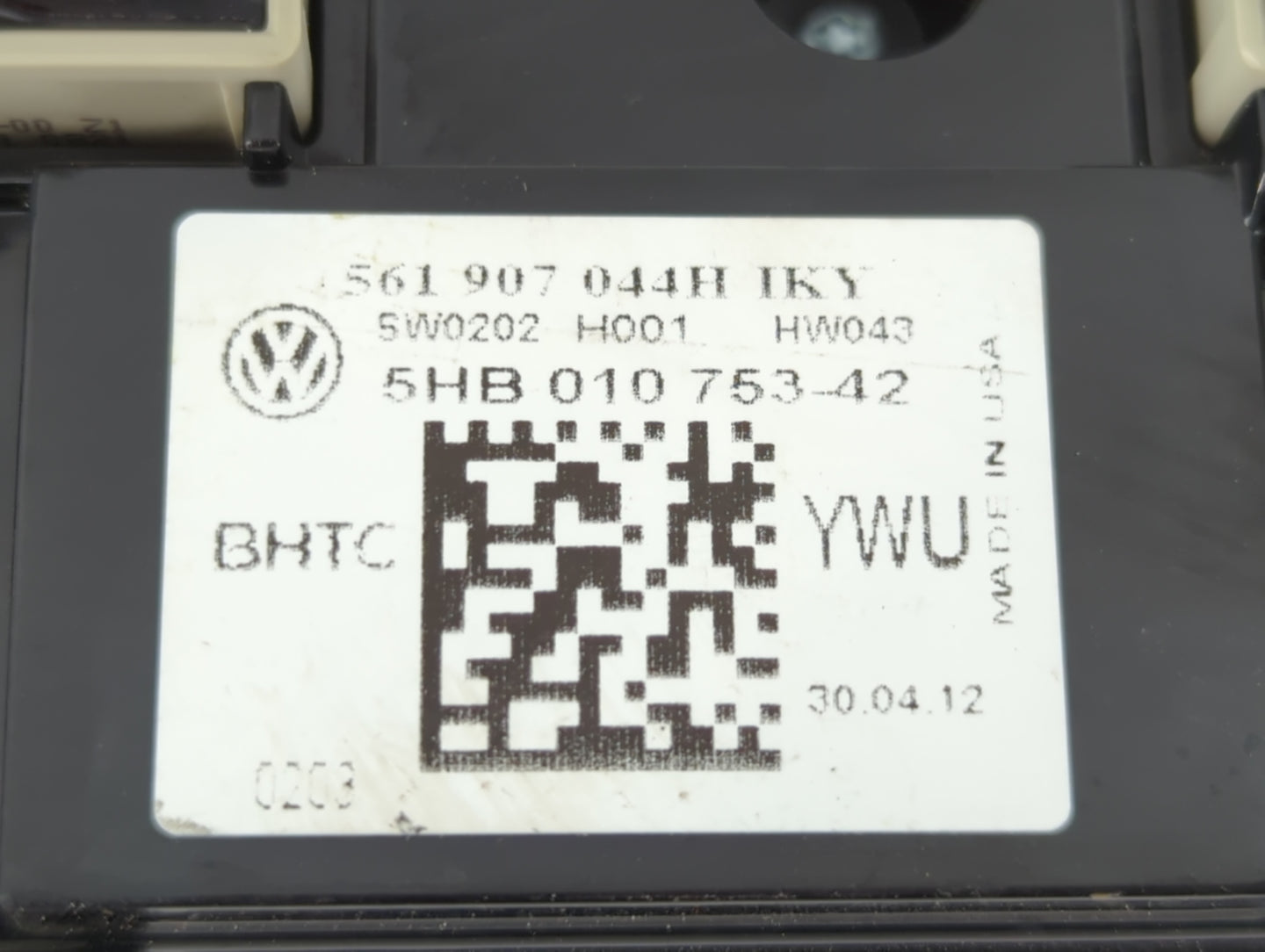 2012-2013 Kia Sorento Climate Control Module Temperature AC/Heater Replacement P/N:5HB 010 753-42 561 907 044H IKY Fits OEM 