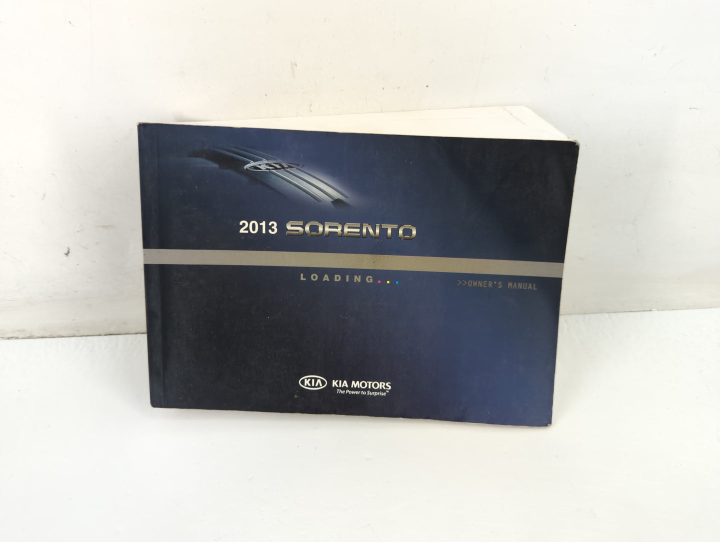 2013 Kia Sorento Owners Manual Book Guide P/N:A2PO-EC25B OEM Used Auto Parts - Oemusedautoparts1.com