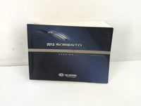 2013 Kia Sorento Owners Manual Book Guide P/N:A2PO-EC25B OEM Used Auto Parts - Oemusedautoparts1.com