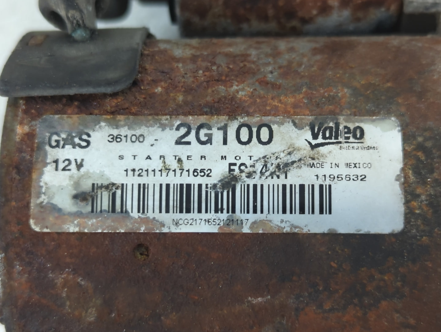 2011-2013 Kia Sorento Car Starter Motor Solenoid OEM P/N:36100 2G100 Fits Fits 2008 2009 2010 2011 2012 2013 2014 OEM Used A