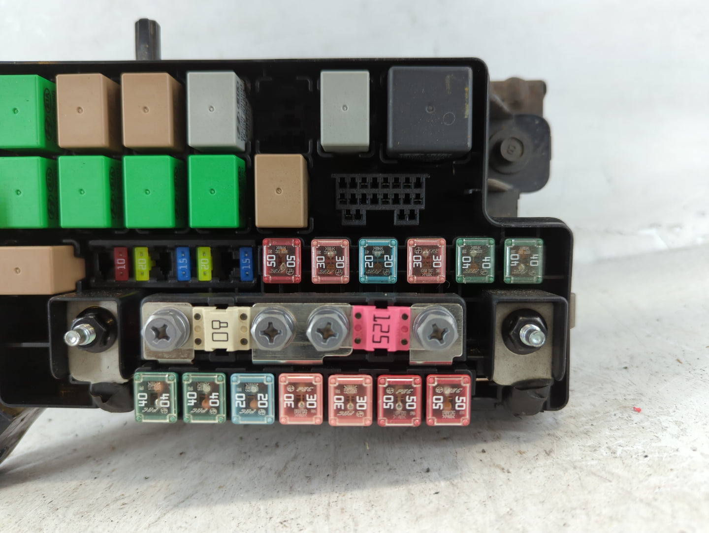 2012-2013 Kia Soul Fusebox Fuse Box Panel Relay Module P/N:914072K142 Fits Fits 2012 2013 OEM Used Auto Parts - Oemusedautop