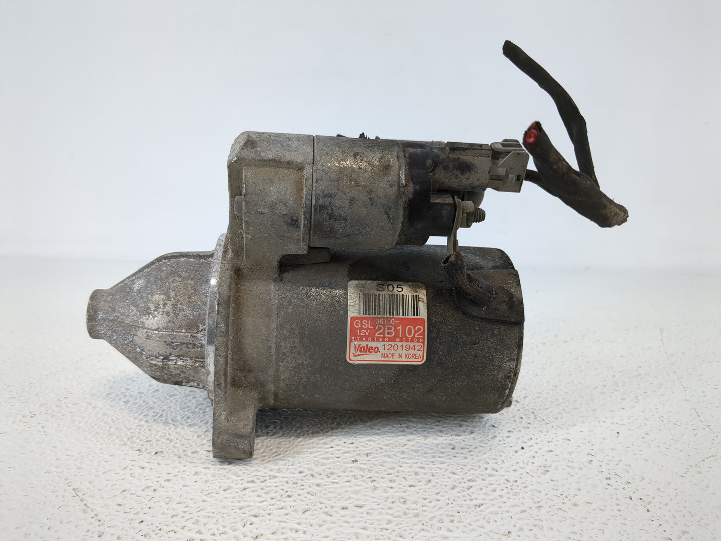 2012-2016 Kia Soul Car Starter Motor Solenoid OEM P/N:36100-2B102 Fits Fits 2012 2013 2014 2015 2016 OEM Used Auto Parts - O