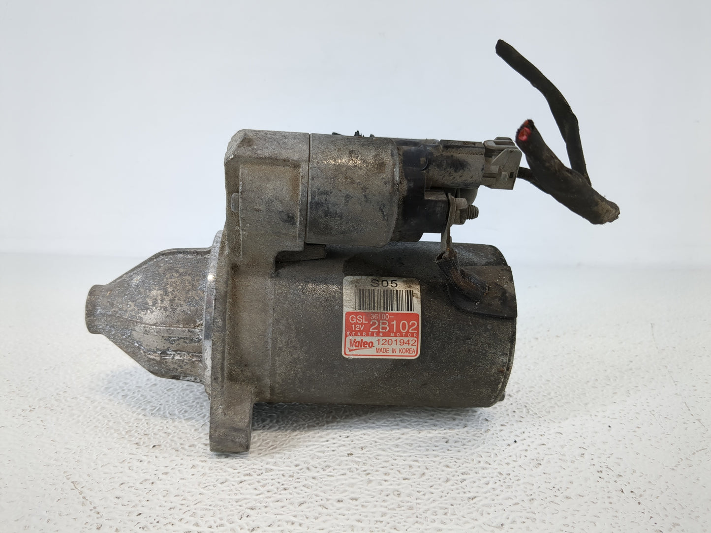 2012-2016 Kia Soul Car Starter Motor Solenoid OEM P/N:36100-2B102 Fits Fits 2012 2013 2014 2015 2016 OEM Used Auto Parts - O