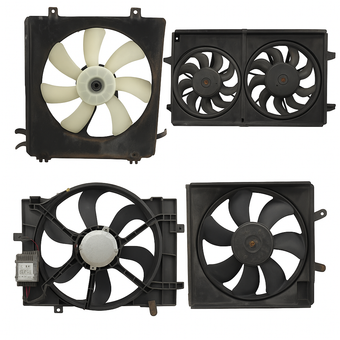 compare product 2012-2013 Kia Soul Electric Radiator Cooling Fan Motor Assembly Fits Fits 2012 2013 OEM Used Auto Parts