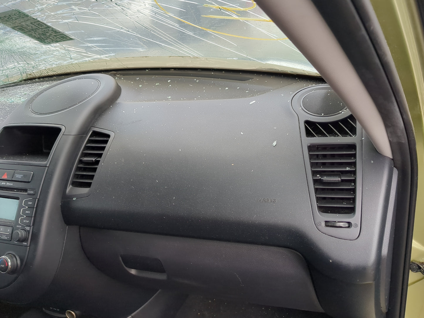 2012-2013 Kia Soul Air Bag Passenger Right Dashboard OEM Fits Fits 2012 2013 OEM Used Auto Parts - Oemusedautoparts1.com