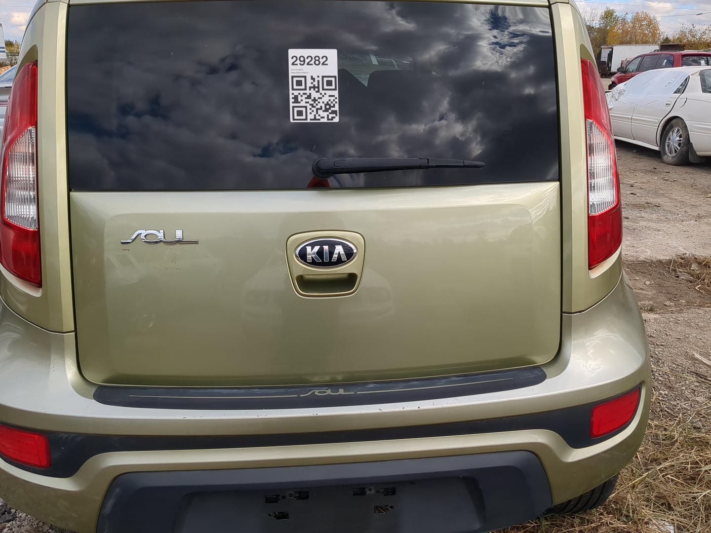 2012-2013 Kia Soul Trunk/decklid/hatch/tailgate Oem - Oemusedautoparts1.com