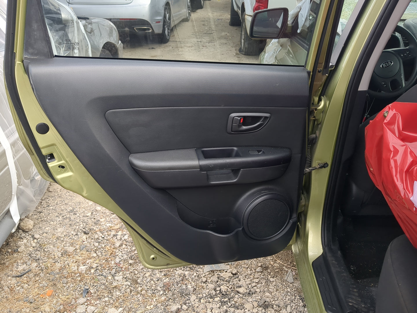 2010-2013 Kia Soul Driver Rear Door Oem - Oemusedautoparts1.com
