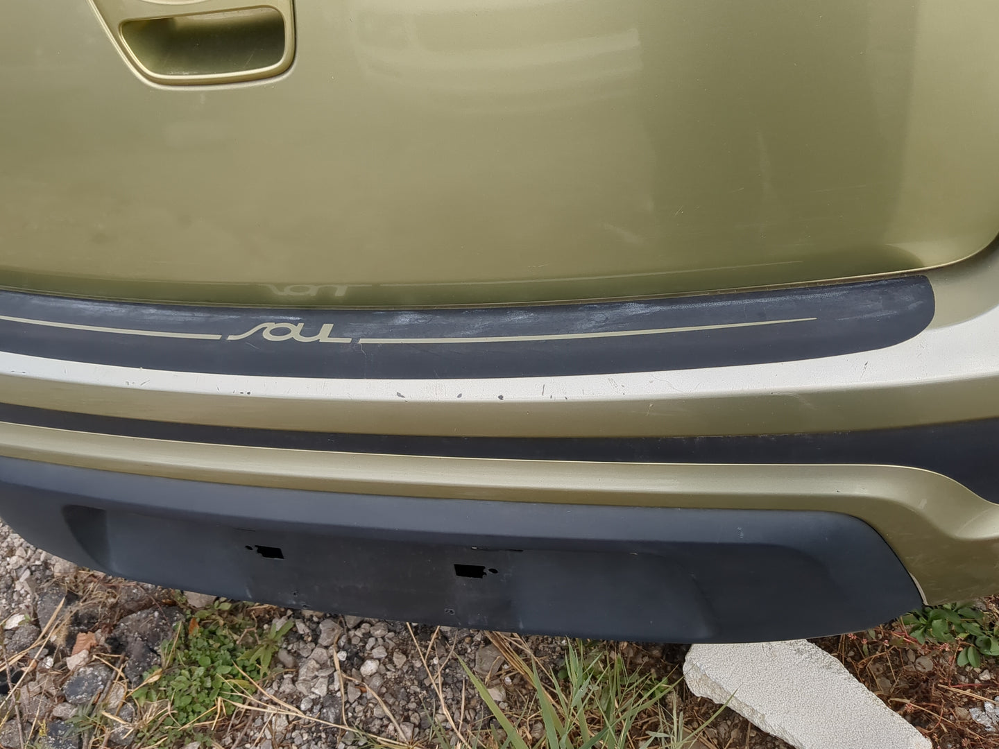 2012-2013 Kia Soul Rear Bumper Assembly Oem - Oemusedautoparts1.com