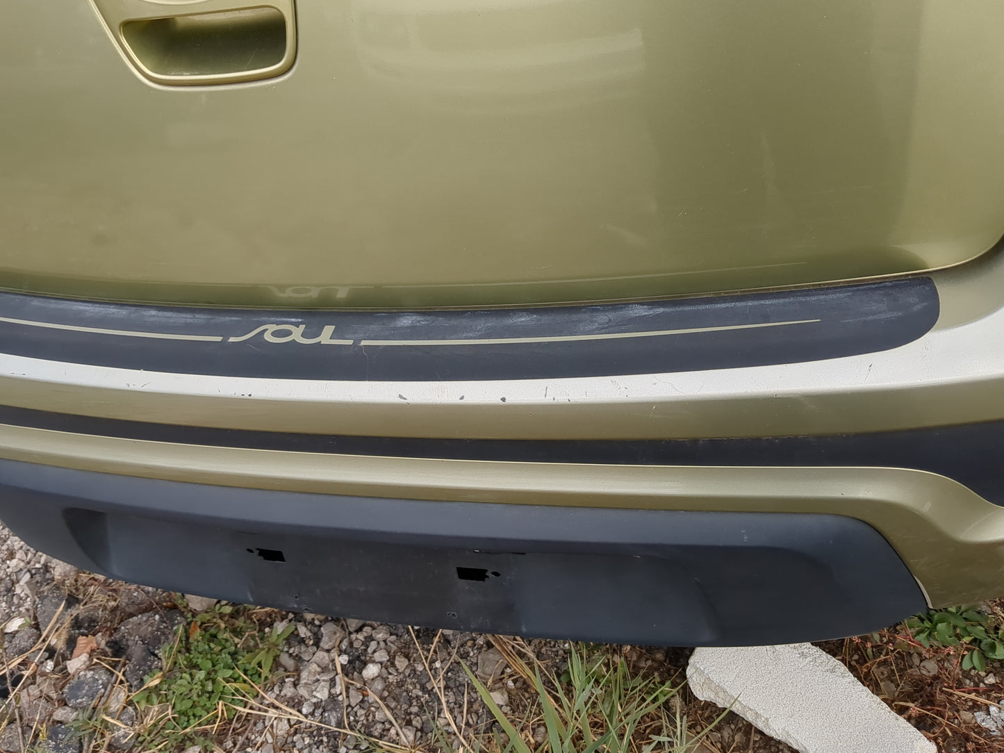 2012-2013 Kia Soul Rear Bumper Assembly Oem - Oemusedautoparts1.com