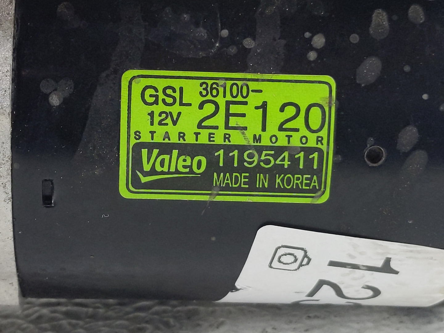 2012-2013 Kia Soul Car Starter Motor Solenoid OEM P/N:36100-2E120 1195411 Fits Fits 2012 2013 2014 2015 2016 OEM Used Auto P