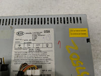 2012-2013 Kia Soul Radio AM FM Cd Player Receiver Replacement P/N:961702K110WK Fits Fits 2012 2013 OEM Used Auto Parts - Oem