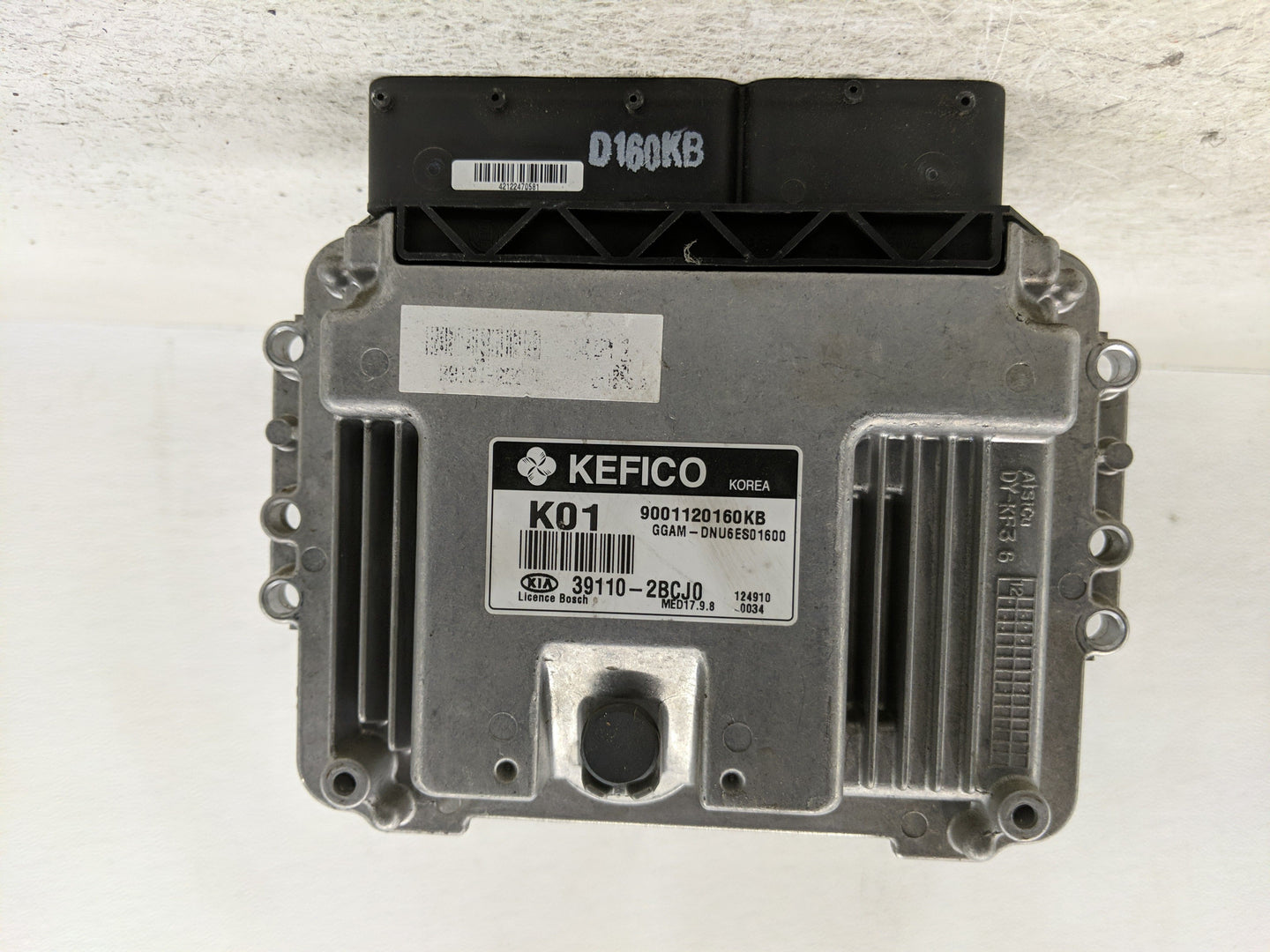 2012-2013 Kia Soul PCM Engine Control Computer ECU ECM PCU OEM P/N:39110-2BCJ0 Fits Fits 2012 2013 OEM Used Auto Parts - Oem