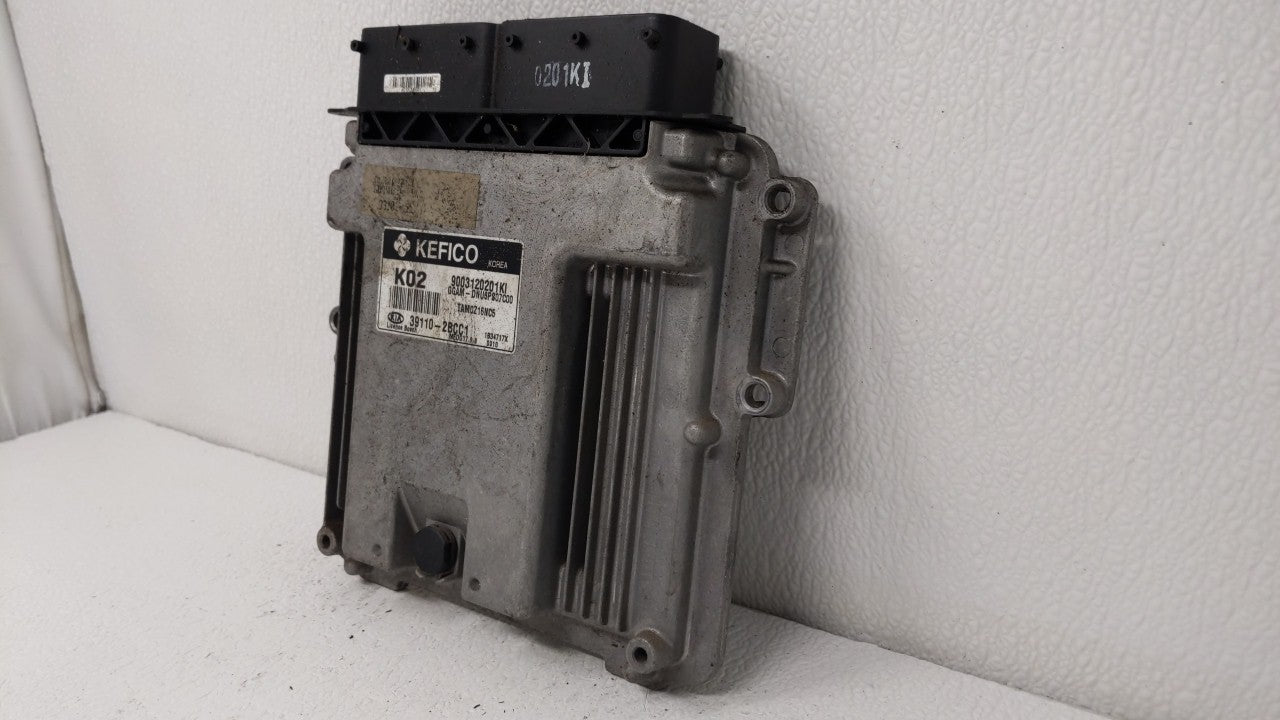 2013 Kia Soul PCM Engine Control Computer ECU ECM PCU OEM P/N:39110-2BCC1 Fits OEM Used Auto Parts - Oemusedautoparts1.com