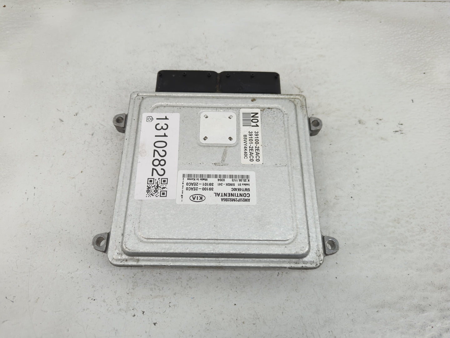 2013 Kia Soul PCM Engine Control Computer ECU ECM PCU OEM P/N:5WY4K40C 39101-2EAC0, 39100-2EAC0 Fits OEM Used Auto Parts - O