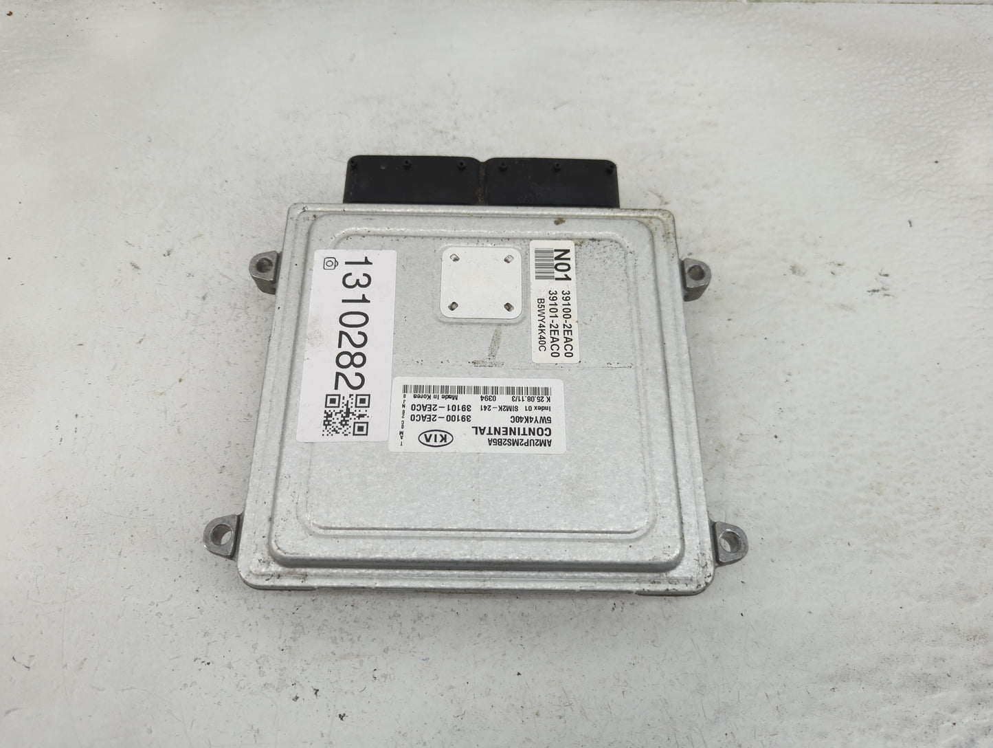 2013 Kia Soul PCM Engine Control Computer ECU ECM PCU OEM P/N:5WY4K40C 39101-2EAC0, 39100-2EAC0 Fits OEM Used Auto Parts - O