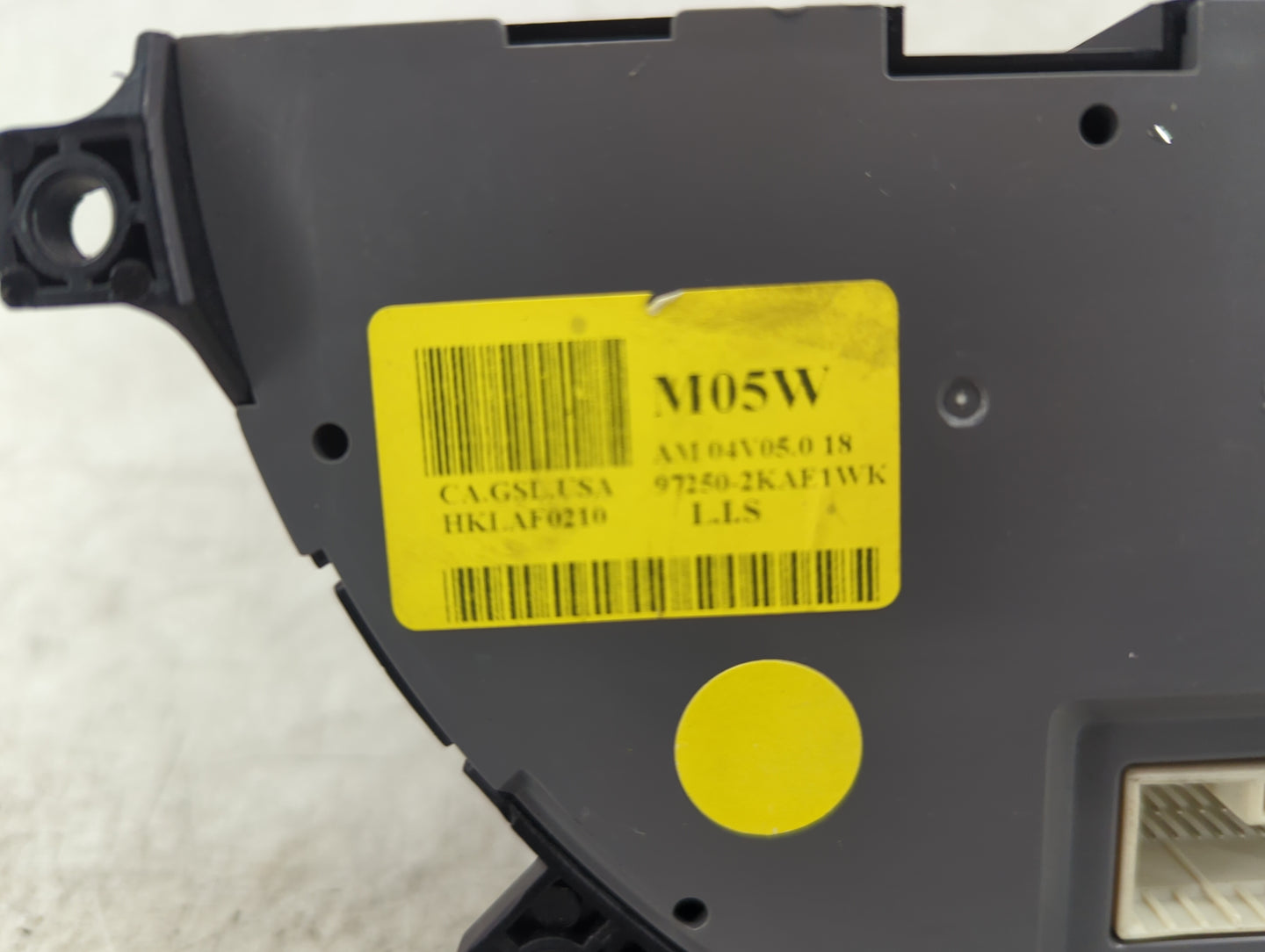 2012-2013 Kia Soul Climate Control Module Temperature AC/Heater Replacement P/N:97250-2KAE1WK Fits Fits 2012 2013 OEM Used A