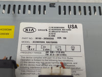 2012-2013 Kia Soul Radio AM FM Cd Player Receiver Replacement P/N:96160-2K500DS5 Fits Fits 2012 2013 OEM Used Auto Parts - O