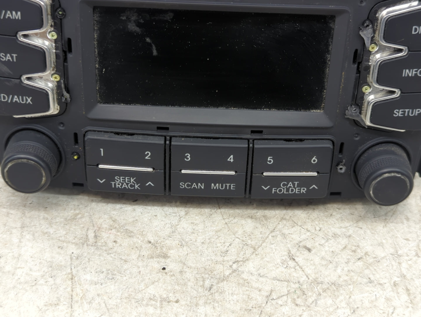 2012-2013 Kia Soul Radio AM FM Cd Player Receiver Replacement P/N:961702K110WK AC110CSAN, 90FCA05062T Fits Fits 2012 2013 OE