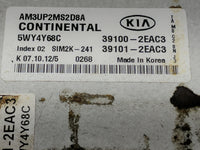 2012-2013 Kia Soul PCM Engine Control Computer ECU ECM PCU OEM P/N:AM3UP2MS2D8A 5WY4Y68C, 39100-2EAC3 Fits Fits 2012 2013 OE
