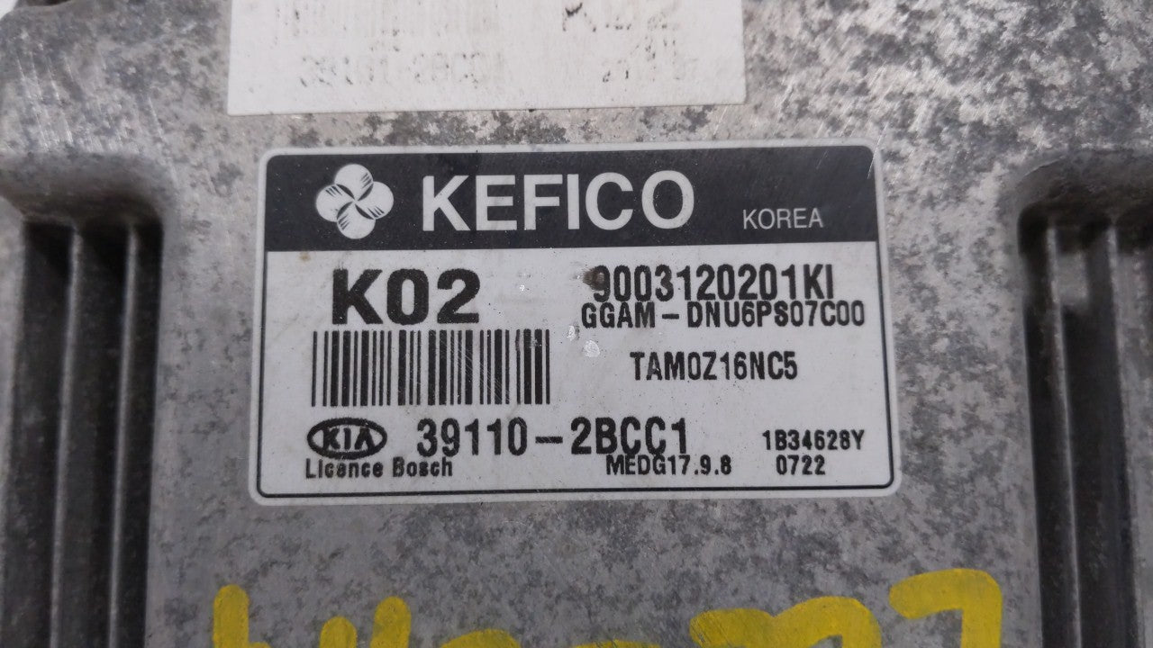 2012-2013 Kia Soul PCM Engine Control Computer ECU ECM PCU OEM Fits Fits 2012 2013 OEM Used Auto Parts - Oemusedautoparts1.c