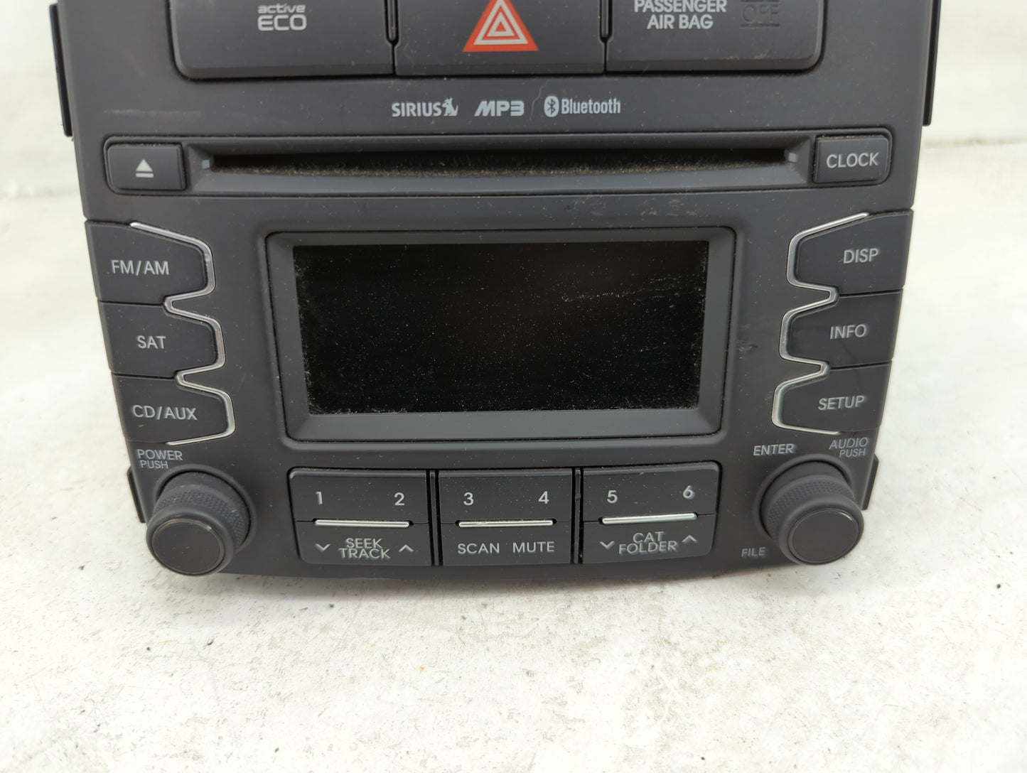 2012-2013 Kia Soul Radio AM FM Cd Player Receiver Replacement P/N:96170-2K110WK 961702K110WK, AC110CSAN Fits Fits 2012 2013 
