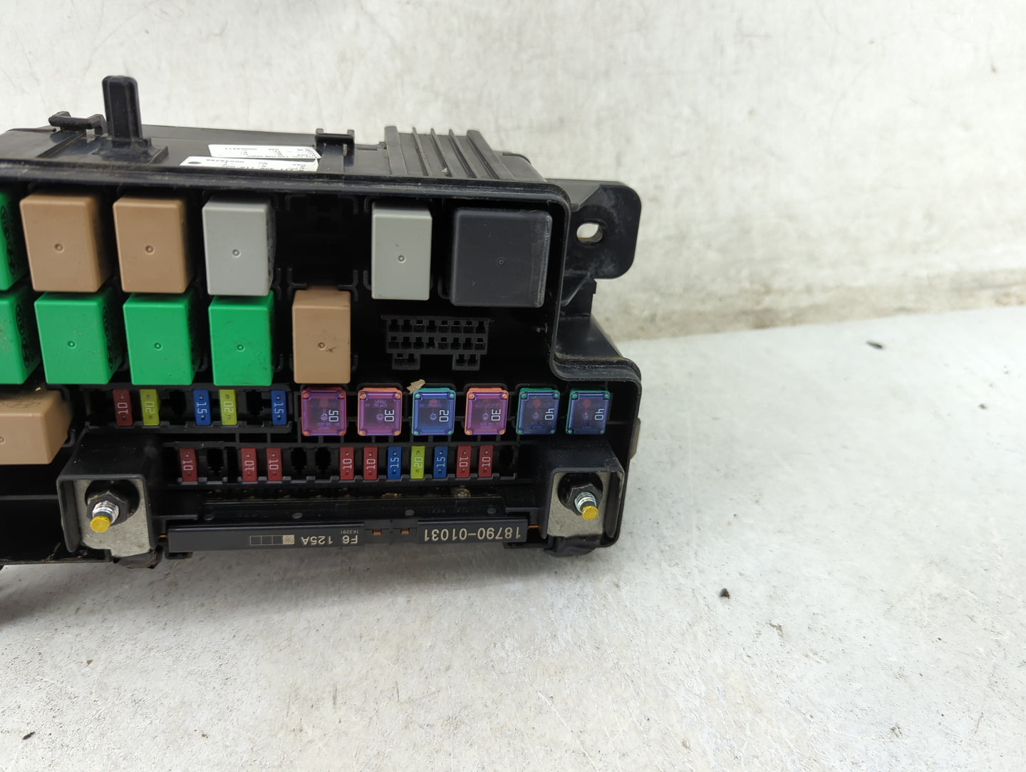 2012-2013 Kia Soul Fusebox Fuse Box Panel Relay Module P/N:91941-2K020 18790-01031 Fits Fits 2012 2013 OEM Used Auto Parts -