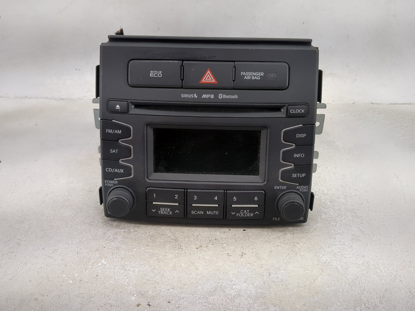 2012-2013 Kia Soul Radio AM FM Cd Player Receiver Replacement P/N:961702K110WK AC110CSAN Fits Fits 2012 2013 OEM Used Auto P