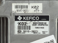 2013 Kia Soul PCM Engine Control Computer ECU ECM PCU OEM P/N:39110-2BCC1 Fits OEM Used Auto Parts - Oemusedautoparts1.com