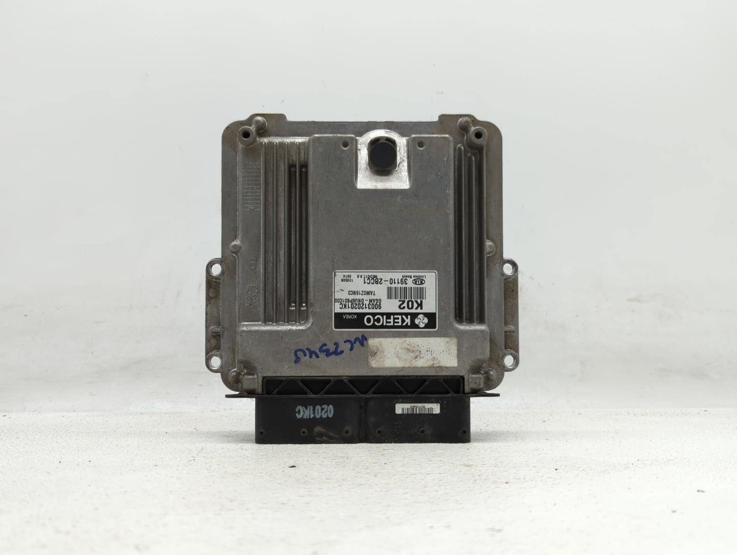 2013 Kia Soul PCM Engine Control Computer ECU ECM PCU OEM P/N:39110-2BCC1 Fits OEM Used Auto Parts - Oemusedautoparts1.com