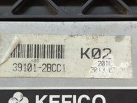 2013 Kia Soul PCM Engine Control Computer ECU ECM PCU OEM P/N:39110-2BCC1 Fits OEM Used Auto Parts - Oemusedautoparts1.com