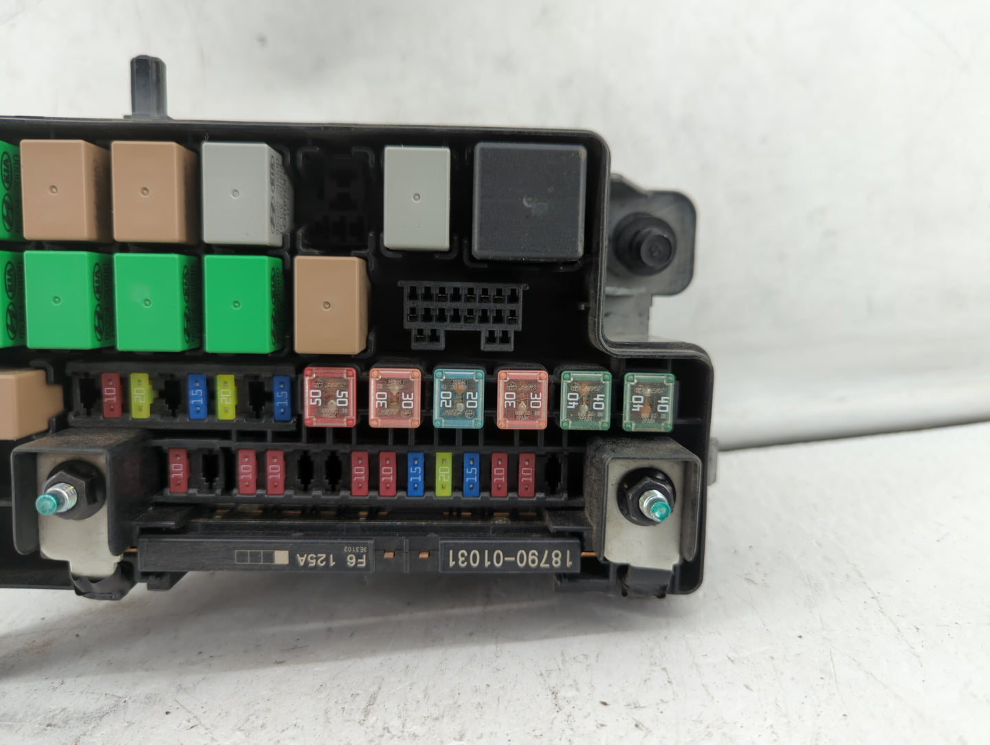 2013 Kia Soul Fusebox Fuse Box Panel Relay Module P/N:91407 2K142 Fits OEM Used Auto Parts - Oemusedautoparts1.com