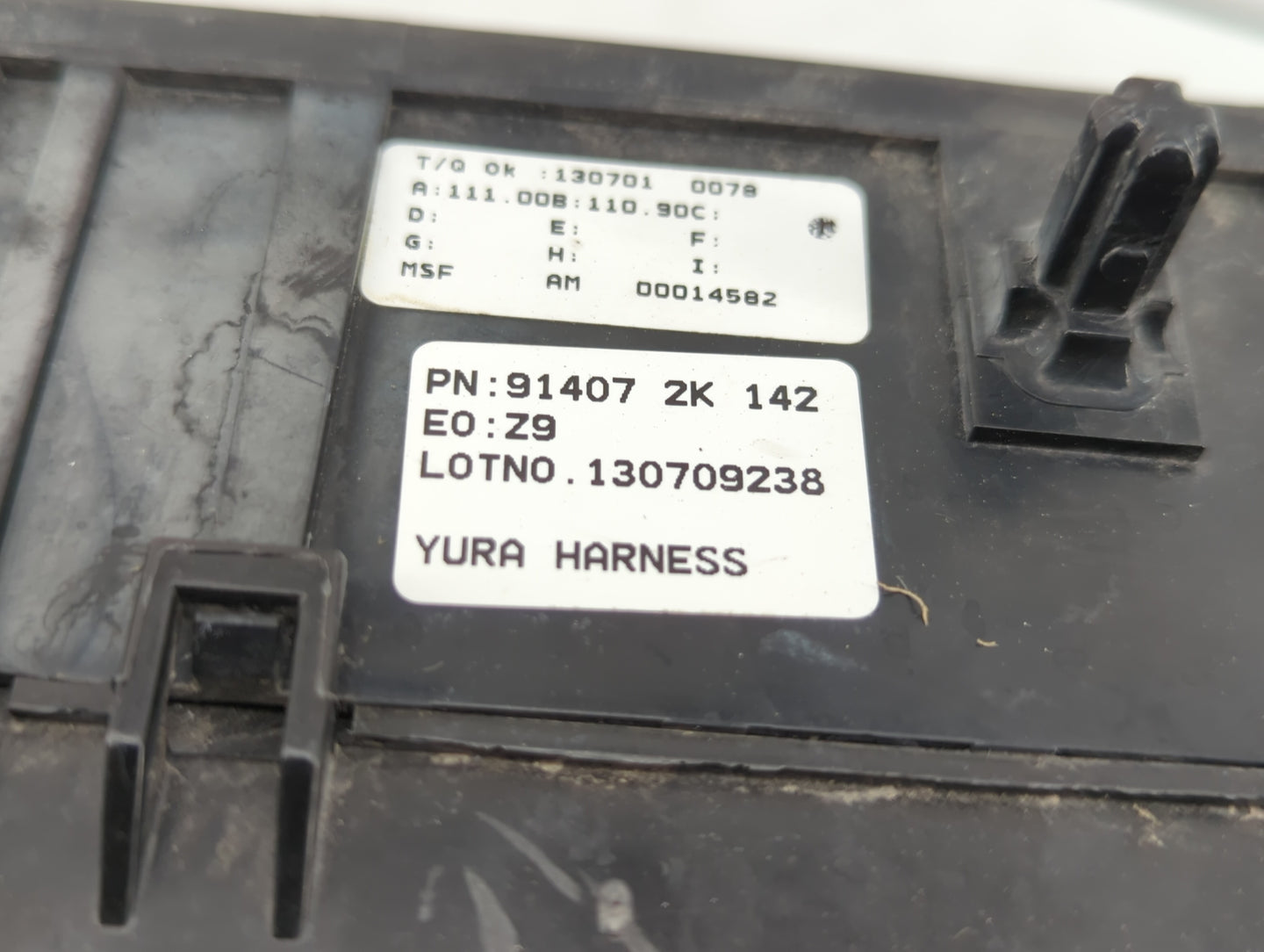 2013 Kia Soul Fusebox Fuse Box Panel Relay Module P/N:91407 2K142 Fits OEM Used Auto Parts - Oemusedautoparts1.com