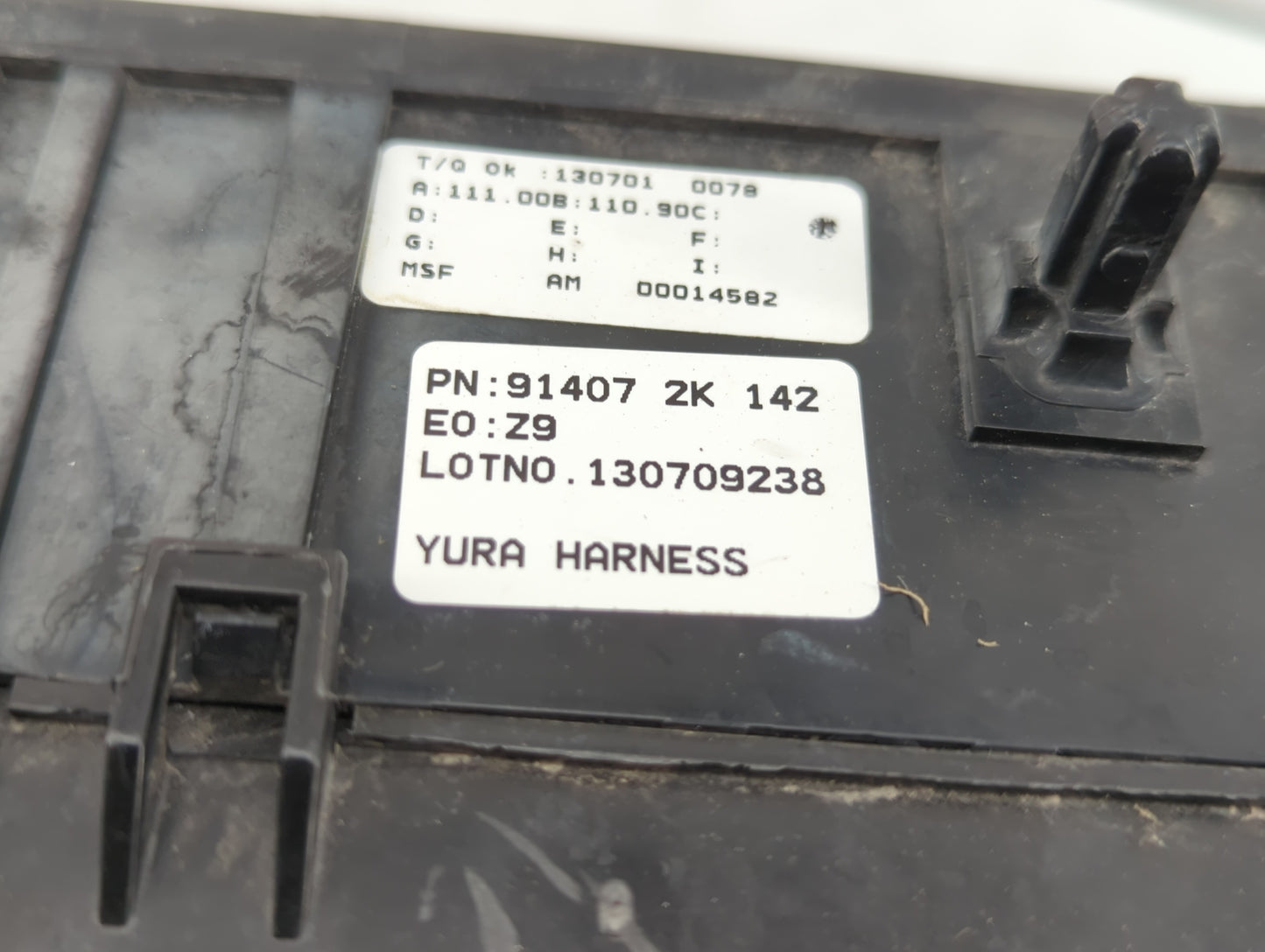 2013 Kia Soul Fusebox Fuse Box Panel Relay Module P/N:91407 2K142 Fits OEM Used Auto Parts - Oemusedautoparts1.com